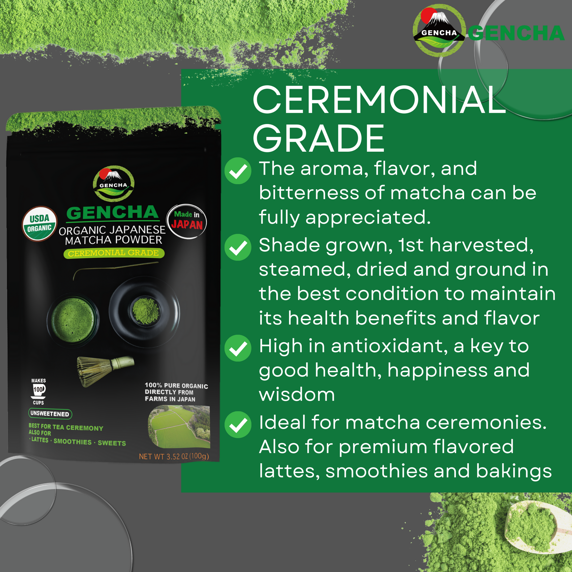 Organic Ceremonial Matcha  Matcha Direct – MATCHA DIRECT